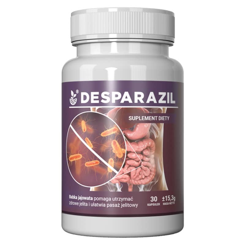 Desparazil - Wspomaga układ pokarmowy