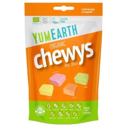 Gumy Rozpuszczalne EKO Cztery smaki Chewys YumEarth 142g - 31 sztuk