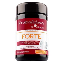 Probiotyk FORTE ProbioBalance Aliness 60 mld żywych komórek bakterii – 30 kapsułek Vege