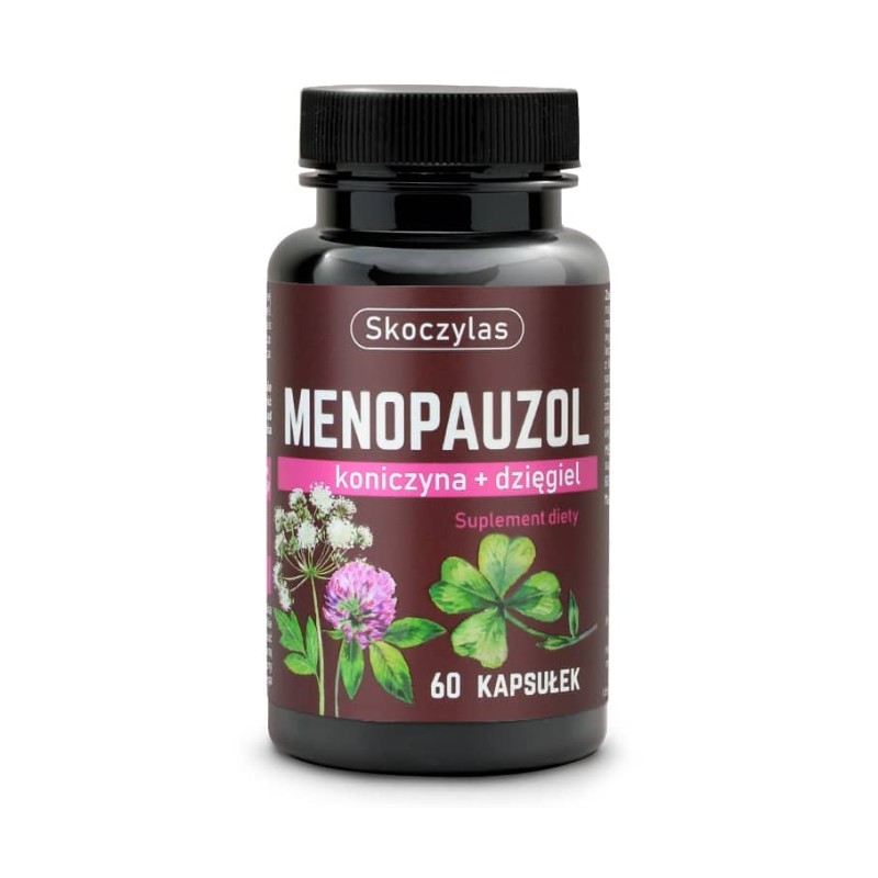 Menopauzol Koniczyna + dzięgiel Skoczylas - 60 kapsułek