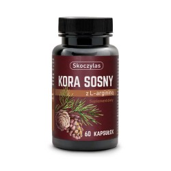 Kora sosny z L-argininą Skoczylas - Poprawa mikrokrążenia - 60 kapsułek