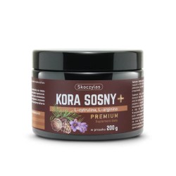 Kora Sosny nadmorskiej, kwiat szafranu + L-cytrulina + L-arginina PREMIUM Skoczylas - 200 g