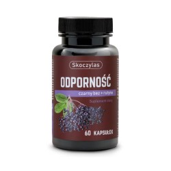 Odporność Czarny bez + Rutyna Skoczylas - Wsparcie układu odpornościowego - 60 kapsułek
