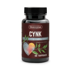 Cynk, Miedź i ekstrakt z zielonej herbaty (EGCG) Skoczylas - 60 kapsułek