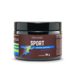 SPORT na bazie Ananasa i Guarany bez cukru Skoczylas - 186 g