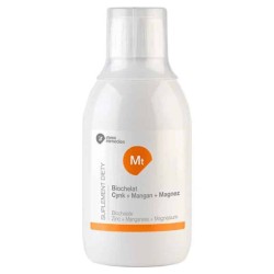Biochelat Mt Cynk + Mangan + Magnez Uzupełnij niedobry minerałów Invex Remedies – 300 ml
