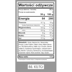 Keto Chleb Bezglutenowy BeKeto - Smak tradycyjnego pieczywa - 190 g