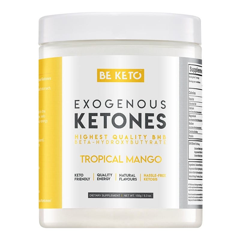 Ketony Egzogenne BeKeto w proszku 150 g - Różne smaki