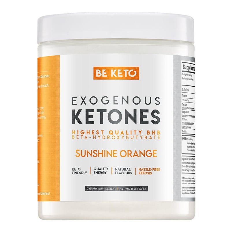 Ketony Egzogenne BeKeto w proszku 150 g - Różne smaki