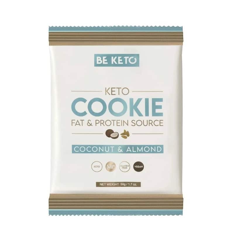 Keto Ciastko BeKeto - Przekąska proteinowa z niską zawartością węglowodanów - Różne smaki 50 g