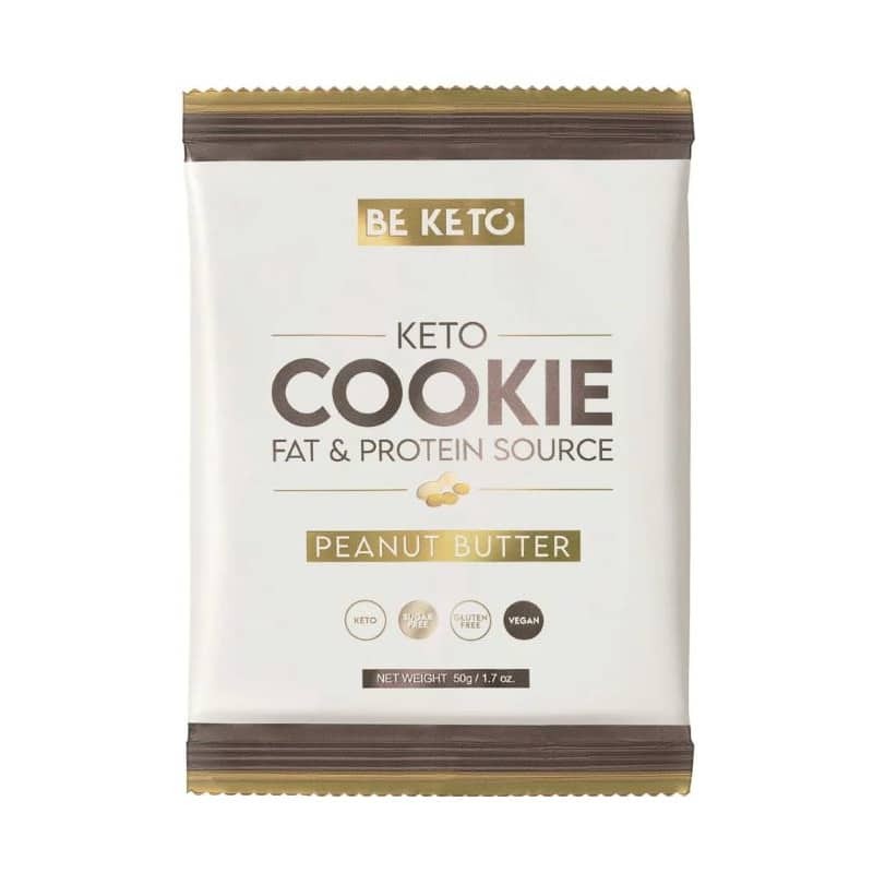 Keto Ciastko BeKeto - Przekąska proteinowa z niską zawartością węglowodanów - Różne smaki 50 g