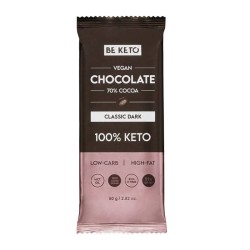 Wegańska Keto Czekolada z Olejem MCT BeKeto - Różne smaki 80 g