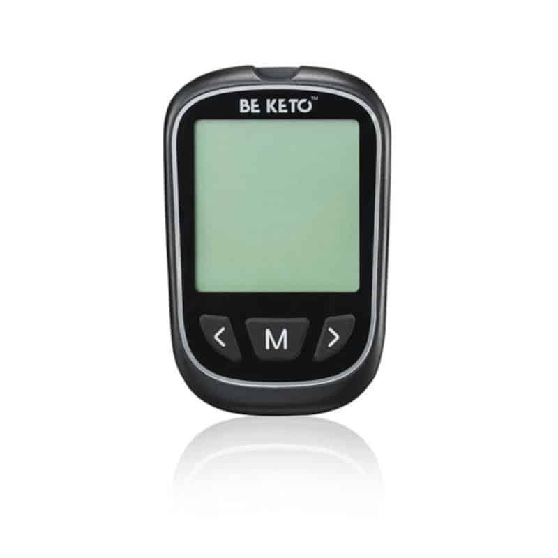 GluKeto Meter Glukometr &amp; Ketometr BeKeto - Precyzyjny pomiar poziomu ketonów i glukozy we krwi