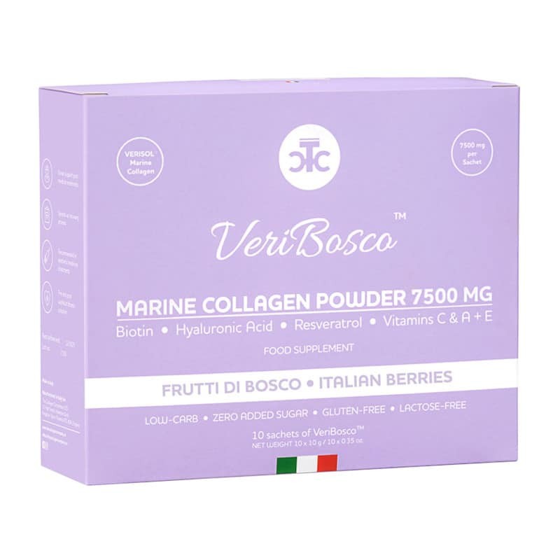 Kolagen morski VeriBosco 7500 mg o smaku owoców leśnych w saszetkach The Collagen Company