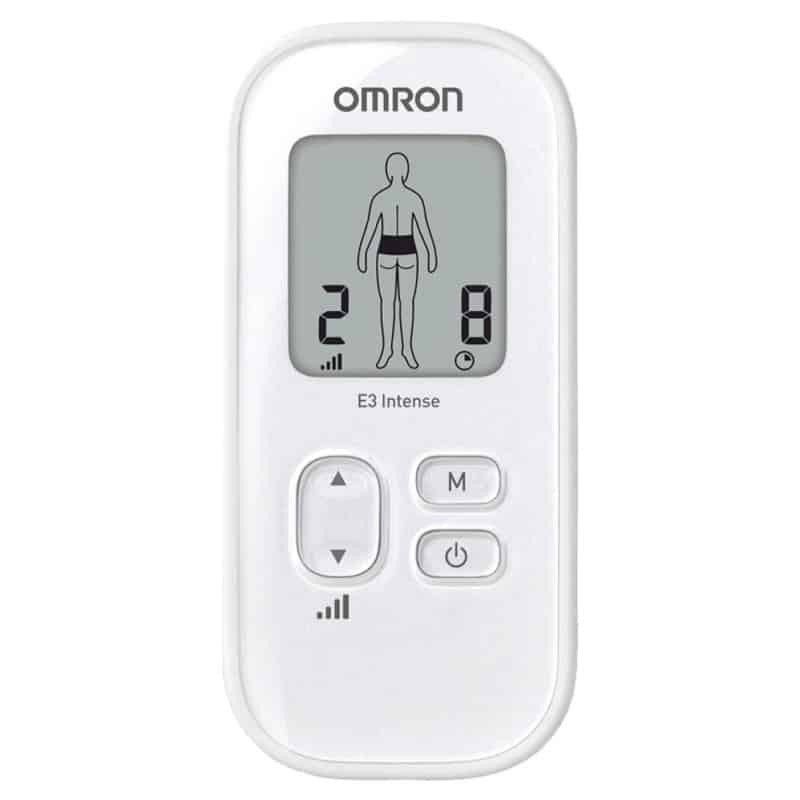 Elektrostymulator mięśni przeciwbólowy OMRON E3 Intense HV-F021-E4W z technologią TENS