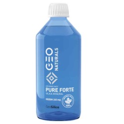 Krzem 200 mg Geonaturals PURE SILICA FORTE Aliness - Pierwiastek życia - 500 ml