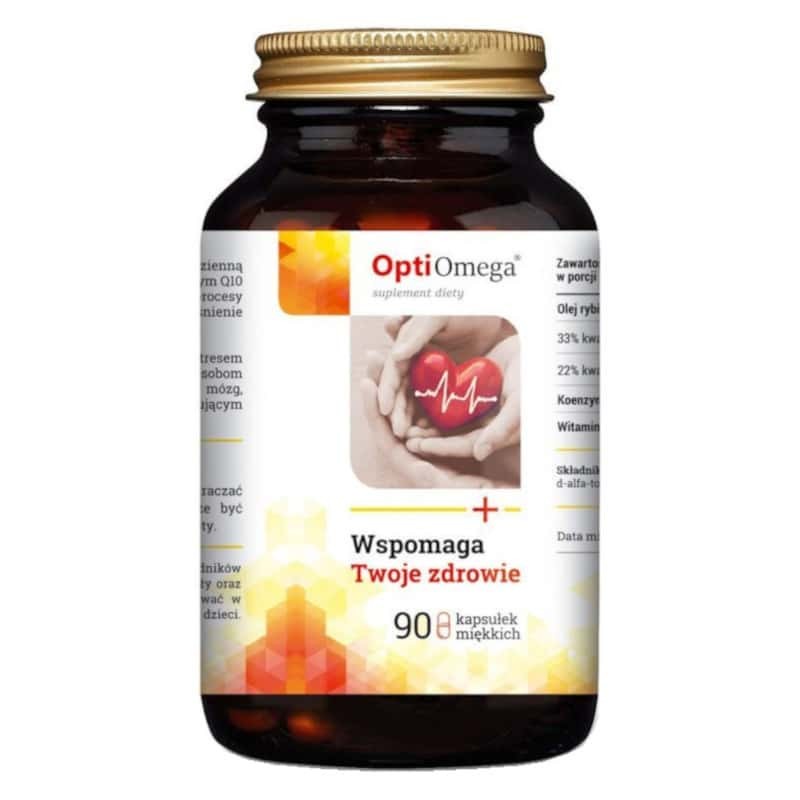 Opti Omega NaturDay – Wspomaga Twoje zdrowie – 90 kapsułek miękkich