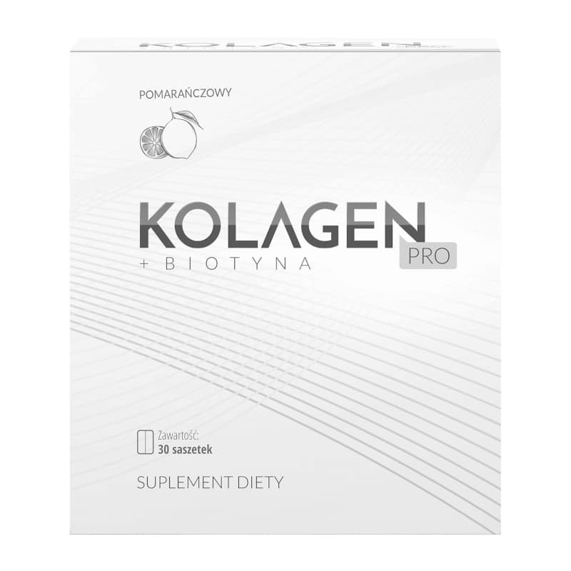 Kolagen PRO + Biotyna Nutricion House Naturalny kolagen rybi - 30 saszetek