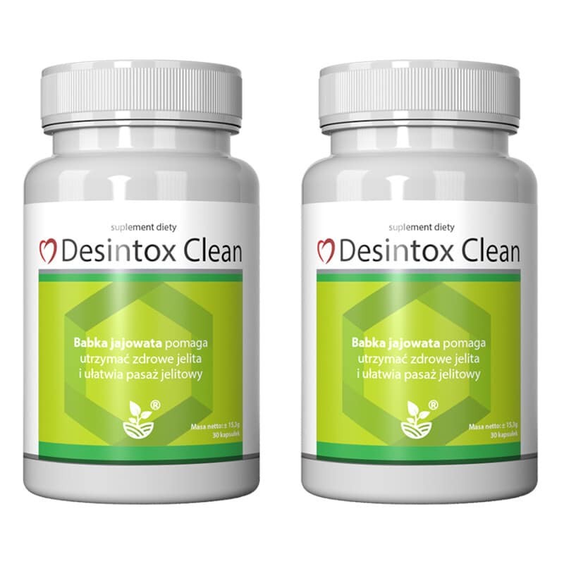 Desintox Clean - Wspomaga oczyszczenie organizmu PROMOCJA