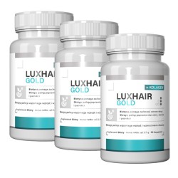 Luxhair Gold - Dla pięknych i mocnych włosów, zdrowej skóry i paznokci