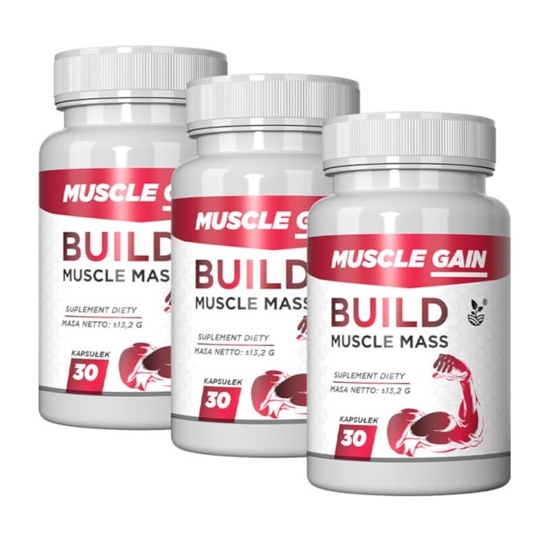 Muscle Gain Build - Suplement diety na masę mięśniową