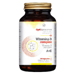Opti Liposomal Witamina B Complex NaturDay – Witaminy z grupy B – 60 kapsułek wegetariańskich