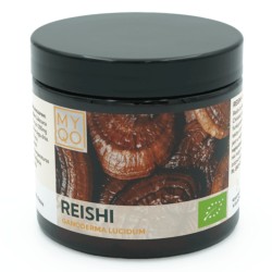 Lakownica lśniąca Reishi BIO 500 mg 30% MYQO - 90 kapsułek