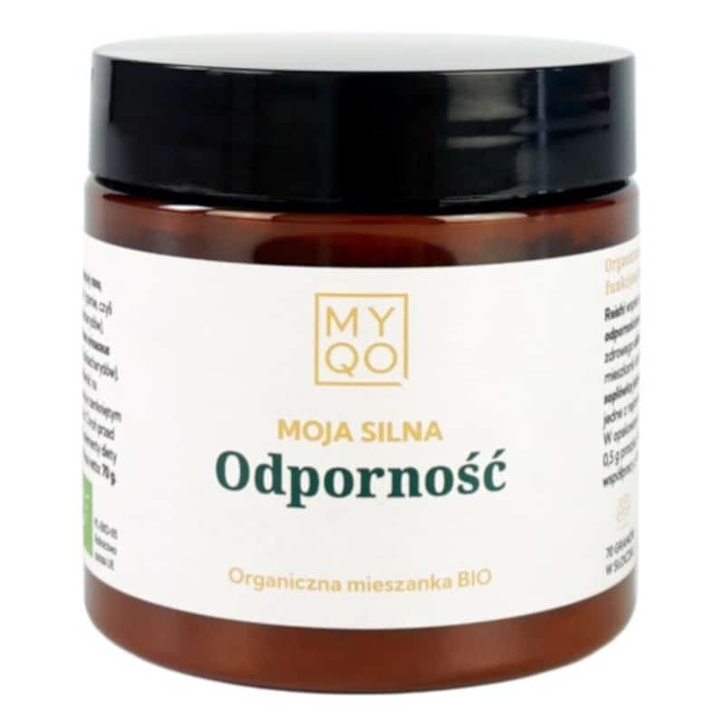 Grzyby na odporność MYQO Moja silna Odporność BIO 30% w proszku - 70 g