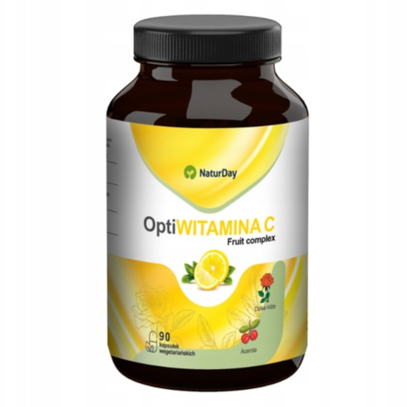 Opti WITAMINA C Fruit Complex NaturDay - Wsparcie odporności -