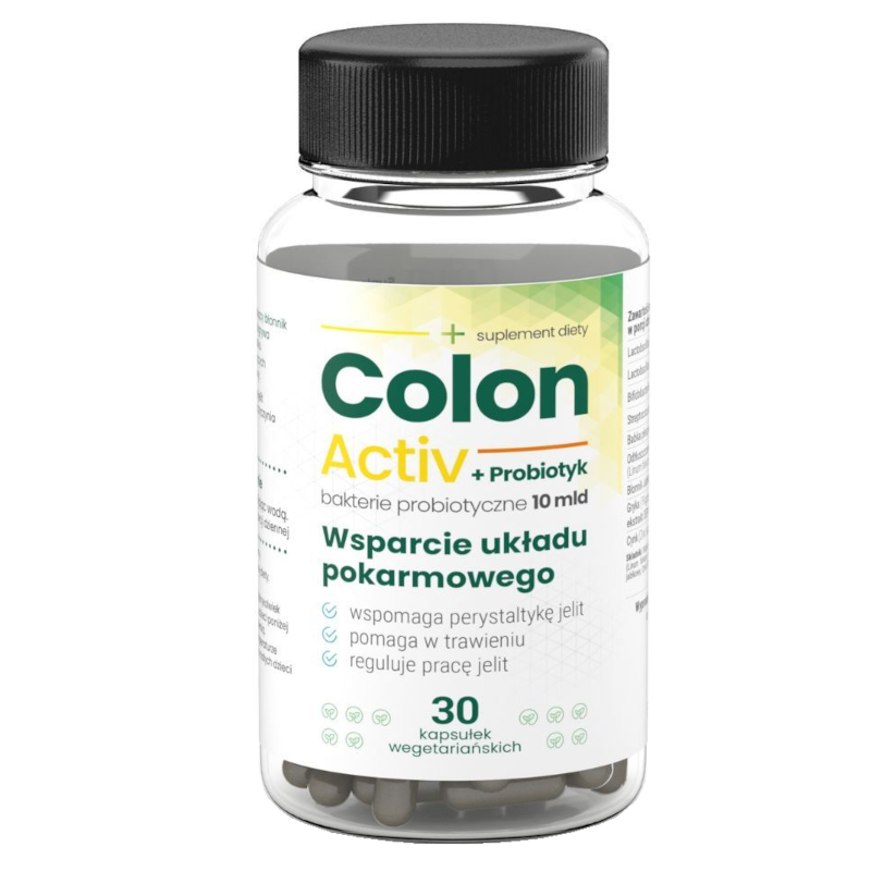 Colon Activ 30 NaturDay - Wsparcie układu pokarmowego - 30 kapsułek