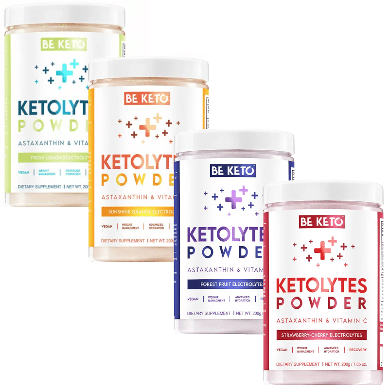 Elektrolity Ketolytes w proszku BeKeto - Różne smaki - 200 g