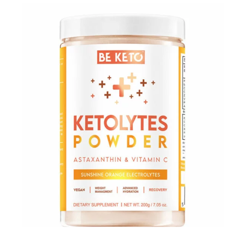Elektrolity Ketolytes w proszku BeKeto - Różne smaki - 200 g