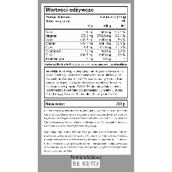 Elektrolity Ketolytes w proszku BeKeto - Różne smaki - 200 g