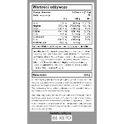 Elektrolity Ketolytes w proszku BeKeto - Różne smaki - 200 g