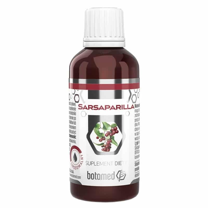 Sarsaparilla Liposomalna Botamed –  Wspiera trawienie – 50 ml