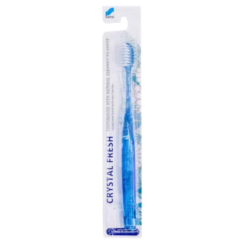 Szczoteczka do zębów Crystal Fresh z włosiem z naturalną ceramiką - 1 sztuka