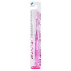 Szczoteczka do zębów Crystal Fresh z włosiem z naturalną ceramiką - 1 sztuka