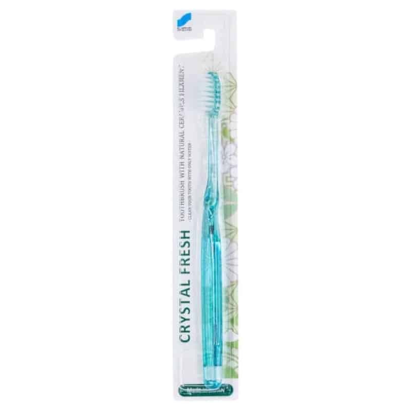 Szczoteczka do zębów Crystal Fresh z włosiem z naturalną ceramiką - 1 sztuka