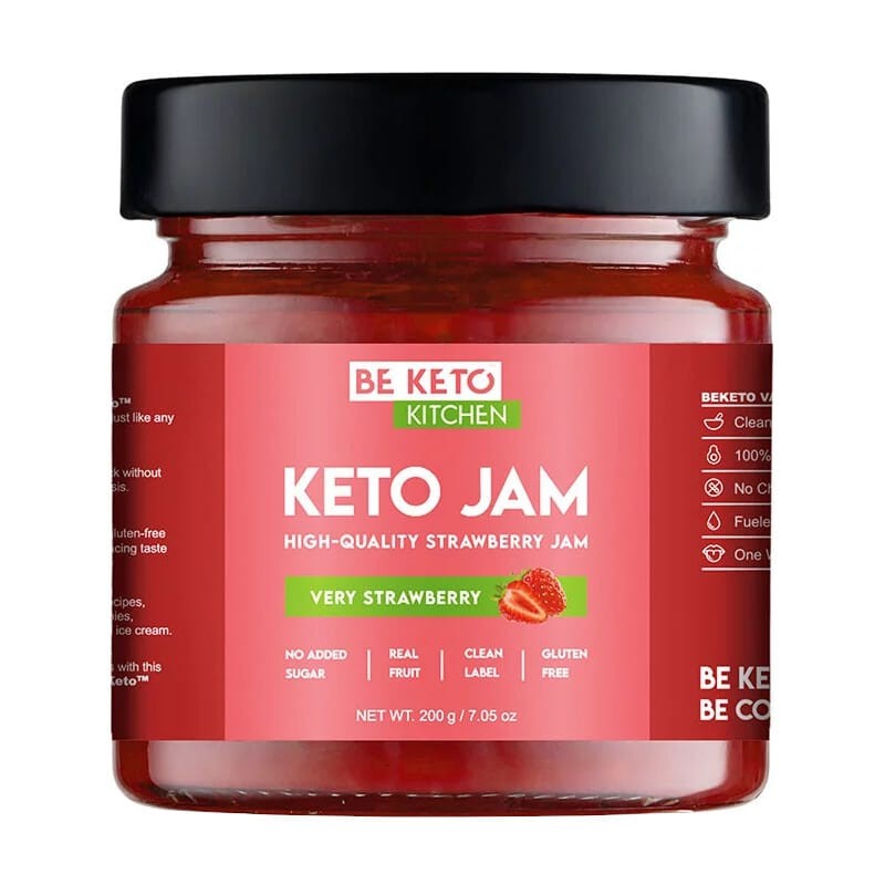 Keto Dżemy od Beketo - Smak bez Kompromisów i Minimalna Ilość Węglowodanów - 200 g