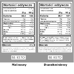 Keto Dżemy od Beketo - Smak bez Kompromisów i Minimalna Ilość Węglowodanów - 200 g