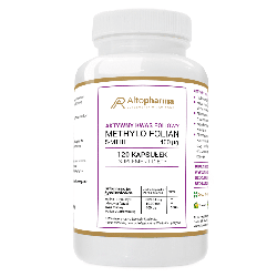 Aktywny kwas foliowy 400µg Alto Pharma - 120 kapsułek