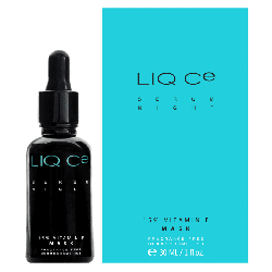 LIQ Ce Serum Night 15% Vitamin E MASK Liqpharm - Dwufazowe serum na noc - 30 ml