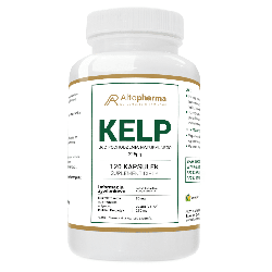 Kelp Alto Pharma - Jod naturalny wzbogacony o prebiotyk - 120 kapsułek