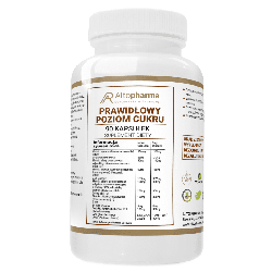 Prawidłowy poziom cukru Alto Pharma - Moc 7 ekstraktów + cynk i chrom - 90 kapsułek