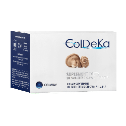 ColDeKa Colway Shitake +Beta -D-Glukan + Wit. D,K,A - 60 kapsułek