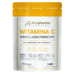 Witamina C 100 % Alto Pharma - Moc witaminy - 1kg w proszku