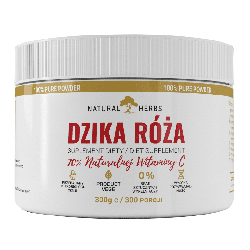 Dzika róża Alto Pharma - Moc witaminy C i ekstraktu z dzikiej róży - 300g w proszku