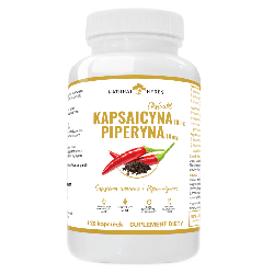 Kapsaicyna + piperyna Alto Pharma - Wspomaga redukcję masy ciała - 120 kapsułek