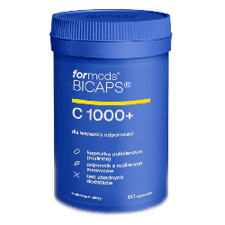 Witamina C 1000 Formeds Bicaps - Dla wsparcia odporności - 60 kapsułek