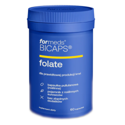 Folate Formeds Bicaps - Dla prawidłowej produkcji krwi - 60 kapsułek